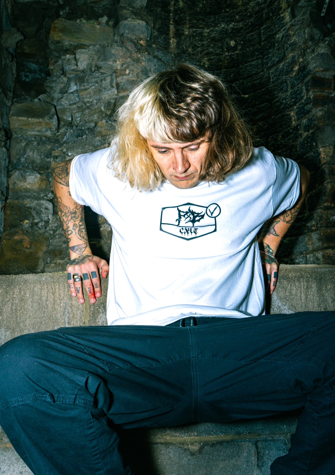 PXB CXLT T SHIRT in Black or White