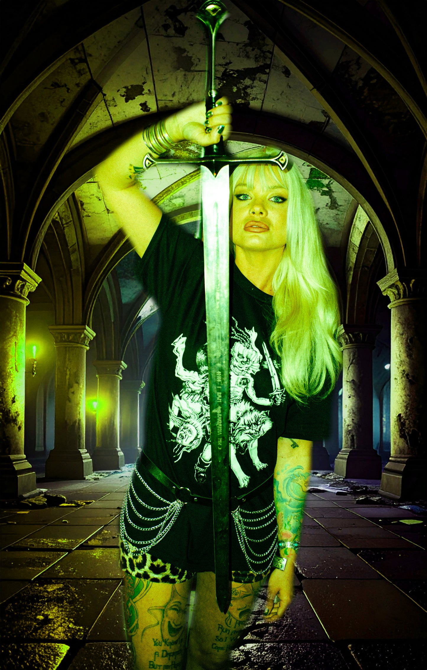 MR BONES DEMON SLAYER T SHIRT