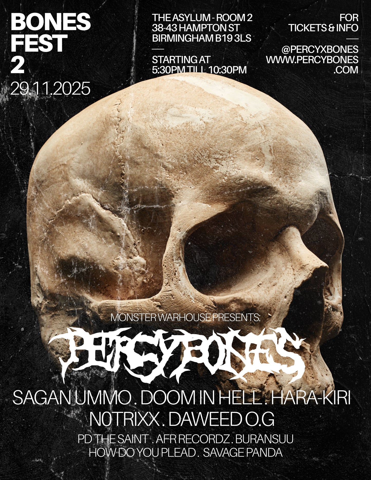 BONES FEST 2 (VIP PACKAGE)