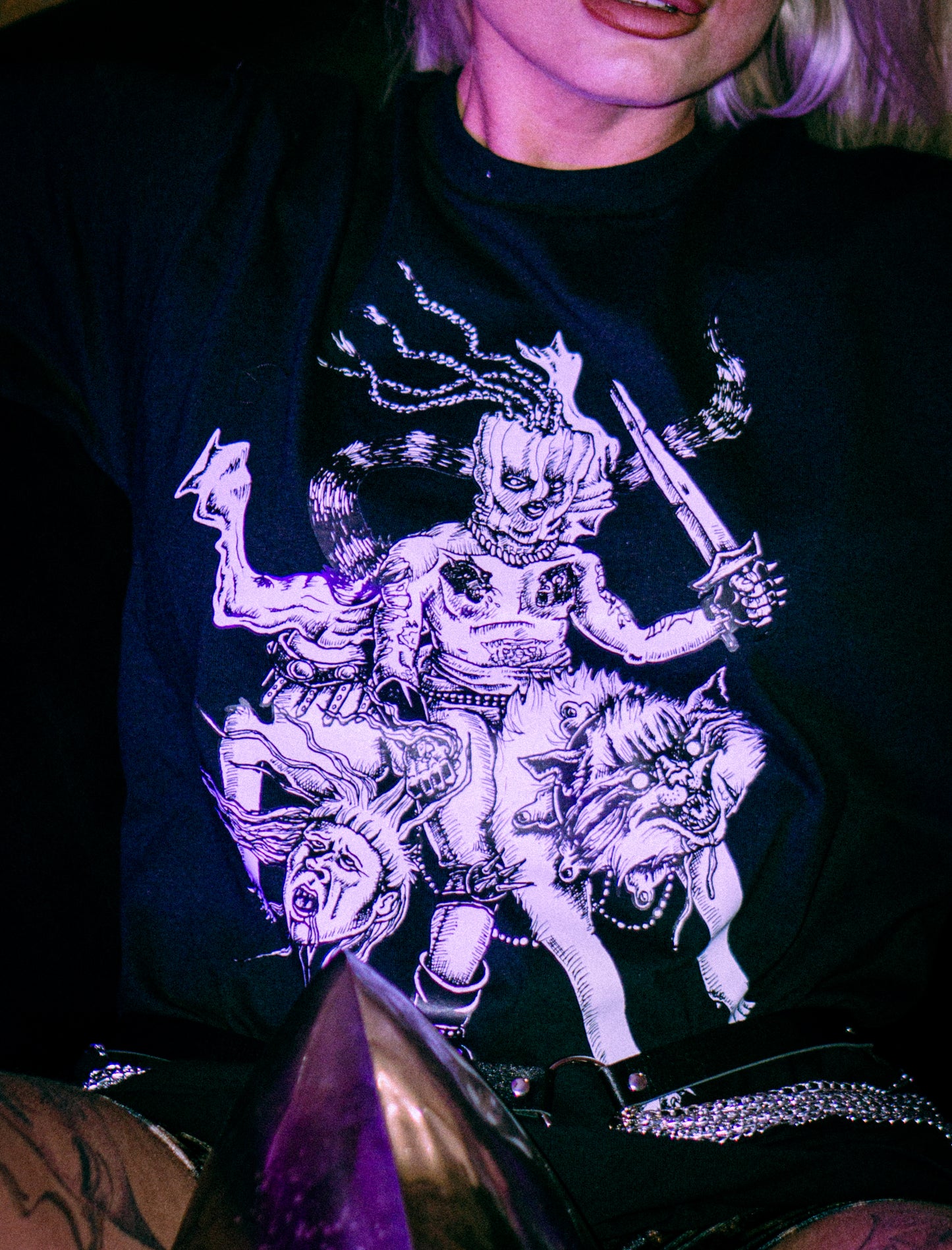 MR BONES DEMON SLAYER T SHIRT