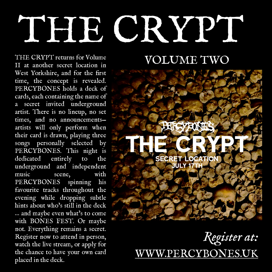 ? THE CRYPT VOL 2 ? - JULY 17TH