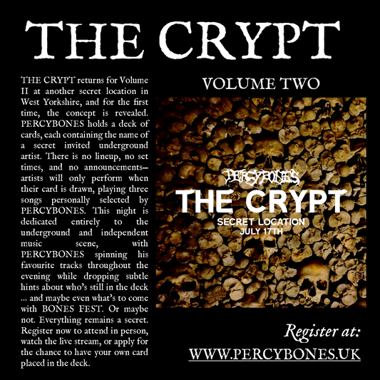 ? THE CRYPT VOL 2 ? - JULY 17TH